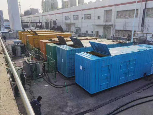 楚雄柴油发电机出租案例展示
